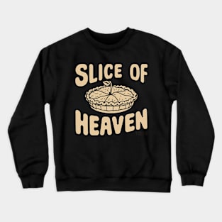 "Slice of Heaven", Retro Design Crewneck Sweatshirt